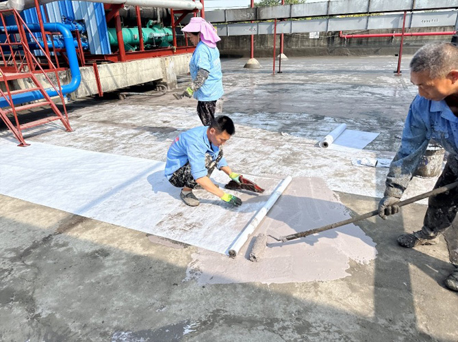 依科制藥公司屋頂防水改造項目